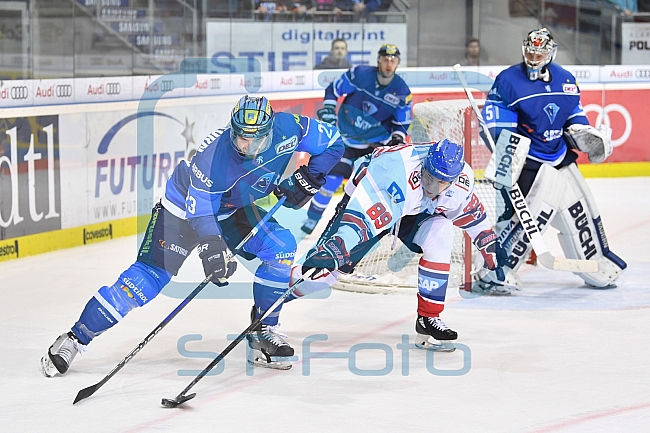ERC Ingolstadt vs Adler Mannheim, Eishockey, DEL, Deutsche Eishockey Liga, Playoffs, Spiel 1, 14.03.2018