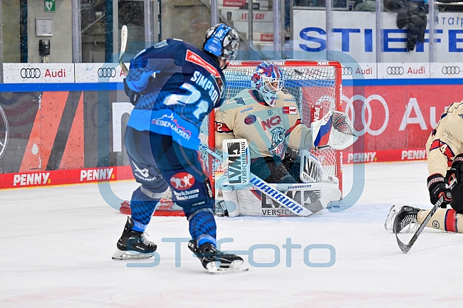 Eishockey, Herren, DEL, Saison 2024-2025, Playoffs Viertelfinale, Spiel 1, ERC Ingolstadt - Nürnberg Ice Tigers, 16.03.2025