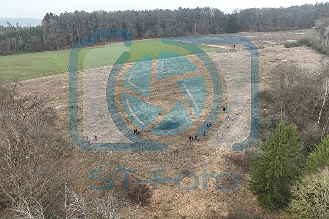 Eishockey, Herren, DEL, Saison 2023-2024, ERC Ingolstadt - Baumpflanzaktion, 03.03.2024