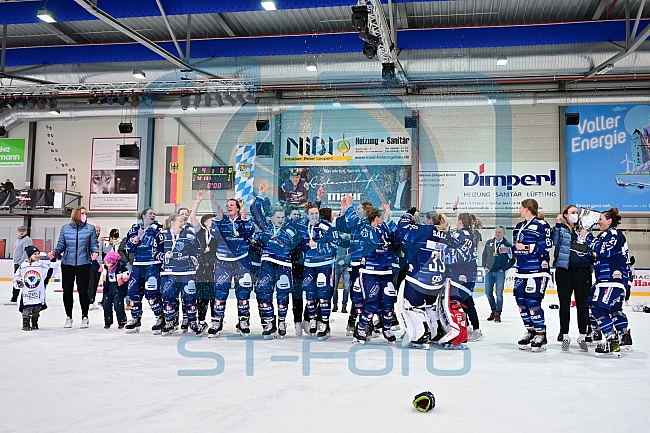 Eishockey, Frauen, DFEL, Playoffs Finale Spiel 4, Saison 2021-2022, ERC Ingolstadt - ECDC Memmingen Indians, 20.03.2022