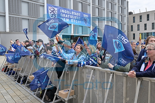 Eishockey, Herren, DEL, Saison 2022-2023, ERC Ingolstadt - Saisonabschlussfeier, 29.04.2023