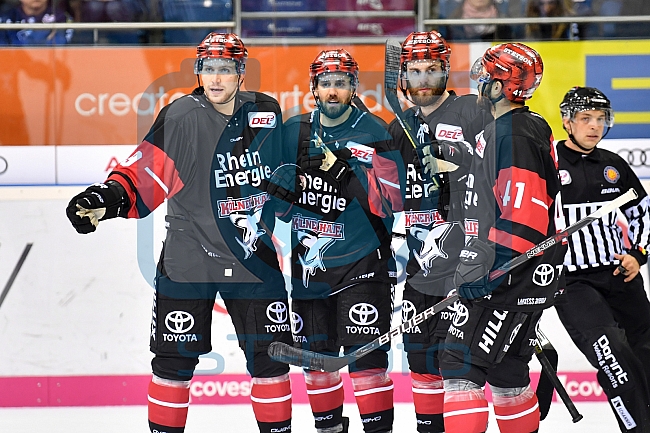 ERC Ingolstadt vs Koelner Haie, Eishockey, DEL, Deutsche Eishockey Liga, Spieltag 11, 08.10.2017