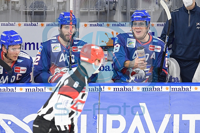 Eishockey, Herren, DEL, Saison 2020-2021, Adler Mannheim - ERC Ingolstadt, 15.02.2021