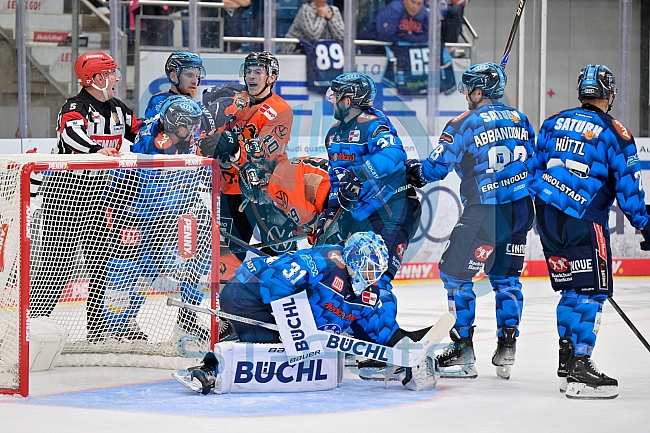 Eishockey, Herren, DEL, Saison 2025-2026, Playoffs Halbfinale, Spiel 3, ERC Ingolstadt - Grizzlys Wolfsburg, 19.09.2025