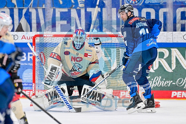 Eishockey, Herren, DEL, Saison 2024-2025, Playoffs Viertelfinale, Spiel 3, ERC Ingolstadt - Nürnberg Ice Tigers, 21.03.2025