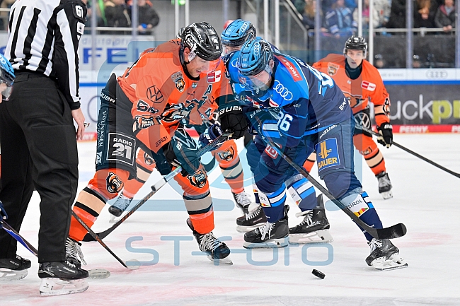 Eishockey, Herren, DEL, Saison 2025-2026, Spiel 33, ERC Ingolstadt - Grizzlys Wolfsburg, 28.12.2025