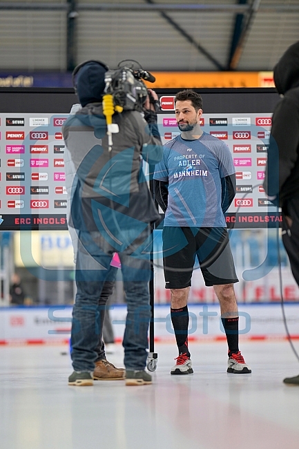 Eishockey, Herren, DEL, Saison 2022-2023, Playoff-Halbfinale - Spiel 5, ERC Ingolstadt - Adler Mannheim, 08.04.2023