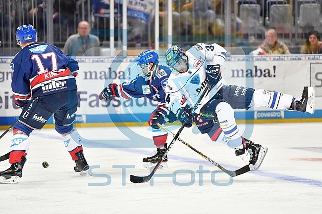 Adler Mannheim vs ERC Ingolstadt, Eishockey, DEL, Deutsche Eishockey Liga, Spieltag 10, 06.10.2017