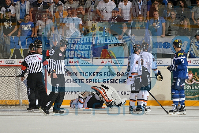 ERC Ingolstadt vs Grizzlys Wolfsburg, Eishockey, DEL, Deutsche Eishockey Liga, Spieltag 3, 23.09.2016