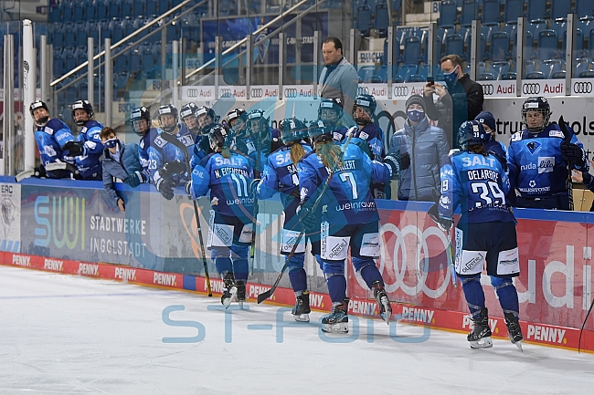 Eishockey, Frauen, DFEL, Saison 2020-2021, ERC Ingolstadt - Eisbären Juniors Berlin, 09.01.2021