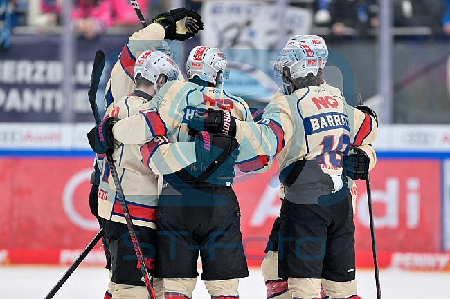 Eishockey, Herren, DEL, Saison 2024-2025, Playoffs Viertelfinale, Spiel 3, ERC Ingolstadt - Nürnberg Ice Tigers, 21.03.2025