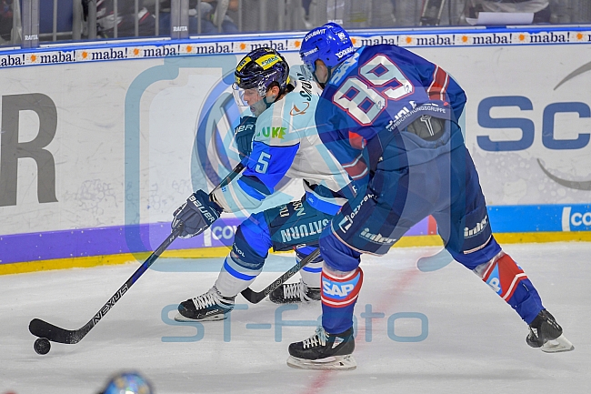 Adler Mannheim vs ERC Ingolstadt, Eishockey, DEL, Deutsche Eishockey Liga, Spieltag 12, 19.10.2018