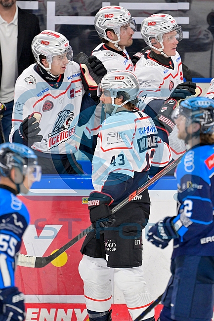 Eishockey, Herren, DEL, Saison 2025-2026, Gäubodenvolksfest-Cup 2025, Spiel 1, Nürnberg Ice Tigers - ERC Ingolstadt, 15.08.2025