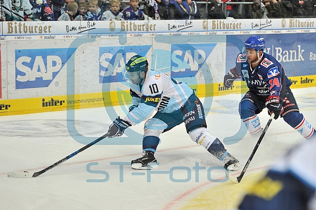 Adler Mannheim vs ERC Ingolstadt, Eishockey, DEL, Deutsche Eishockey Liga, Spieltag 26, 09.12.2016