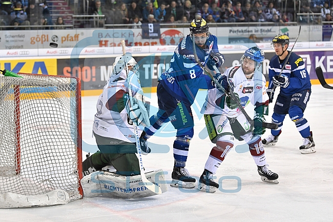 ERC Ingolstadt vs Adler Mannheim, Eishockey, DEL, Deutsche Eishockey Liga, Spieltag 46, 10.02.2017
