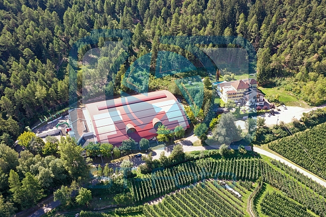 Eishockey, Herren, 6. Vinschgau-Cup, Saison 2022-2023, Drohnenfotos Hotel - Latsch, 25.08.2022