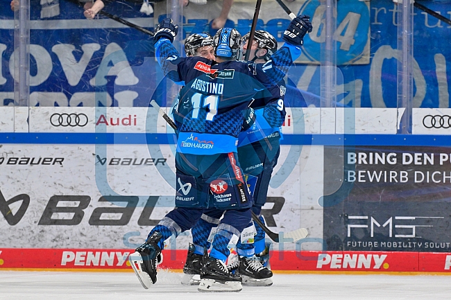 Eishockey, Herren, DEL, Saison 2024-2025, Playoffs Viertelfinale, Spiel 3, ERC Ingolstadt - Nürnberg Ice Tigers, 21.03.2025