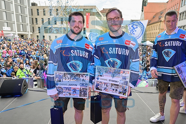 Eishockey, Herren, DEL, Saison 2022-2023, ERC Ingolstadt - Saisonabschlussfeier, 29.04.2023