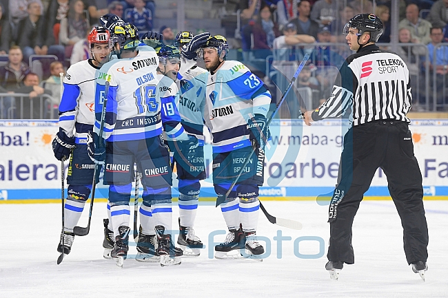 Adler Mannheim vs ERC Ingolstadt, Eishockey, DEL, Deutsche Eishockey Liga, Spieltag 12, 19.10.2018