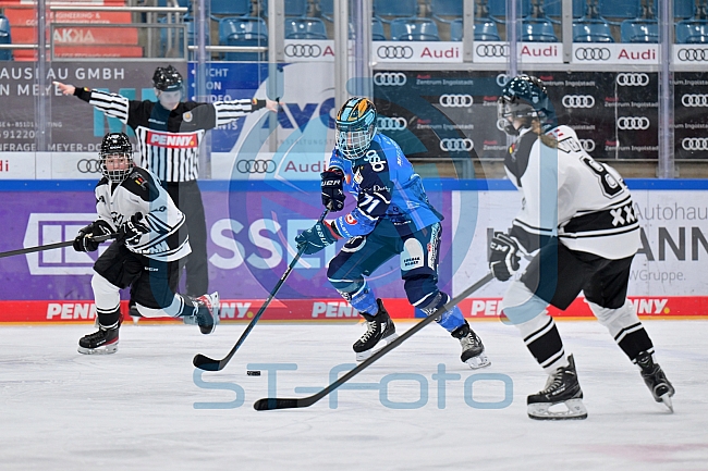 Eishockey, Frauen, DFEL, Saison 2023-2024, ERC Ingolstadt - Amsterdam Tigers, 06.01.2024
