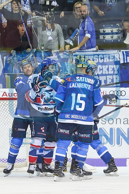 ERC Ingolstadt - Adler Mannheim, Eishockey, DEL, Deutsche Eishockey Liga, Spieltag 19, 03.11.2017
