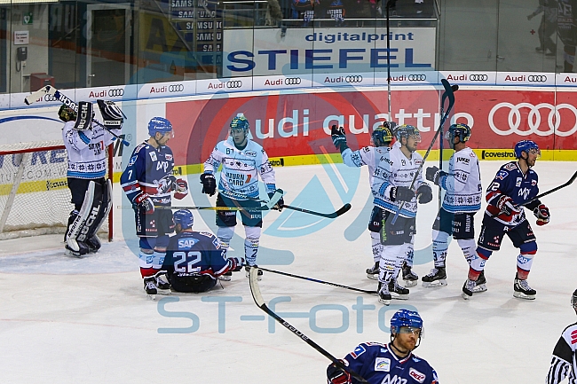 ERC Ingolstadt - Adler Mannheim, Eishockey, DEL, Deutsche Eishockey Liga, Spieltag 29, 08.12.2017
