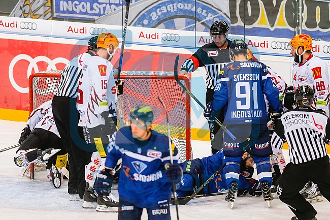 ERC Ingolstadt - Fischtown Pinguins Bremerhaven,, Eishockey, DEL, Deutsche Eishockey Liga, Preplayoff, Spiel 1, 01.03.2016