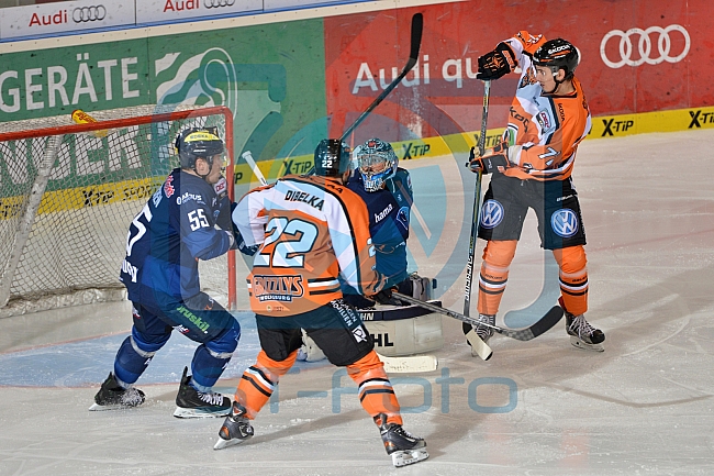ERC Ingolstadt vs Grizzlys Wolfsburg, Eishockey, DEL, Deutsche Eishockey Liga, 31.01.2016