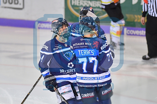 ERC Ingolstadt vs EC Bergkamener Baeren, Eishockey, DFEL, Deutsche Frauen Eishockey Liga, 08.12.2018