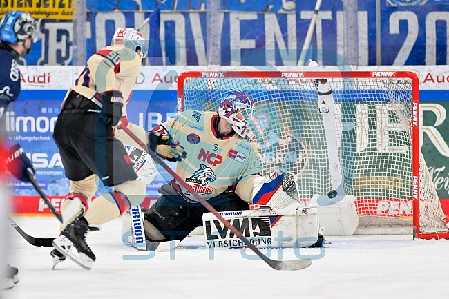 Eishockey, Herren, DEL, Saison 2024-2025, Playoffs Viertelfinale, Spiel 3, ERC Ingolstadt - Nürnberg Ice Tigers, 21.03.2025