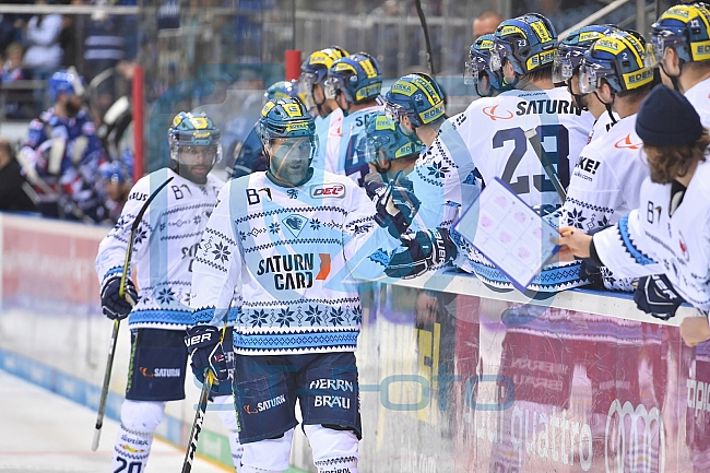 ERC Ingolstadt vs Adler Mannheim, Eishockey, DEL, Deutsche Eishockey Liga, Spieltag 28, 08.12.2017