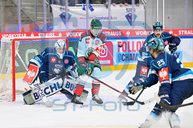 Hockey, Mens, CHL, Season 2025-2026, Quarter-Finals, ERC Ingolstadt - Frölunda Gothenburg, 02.12.2025