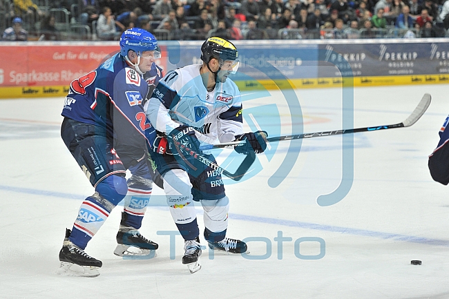 Adler Mannheim vs ERC Ingolstadt, Eishockey, DEL, Deutsche Eishockey Liga, Spieltag 26, 09.12.2016