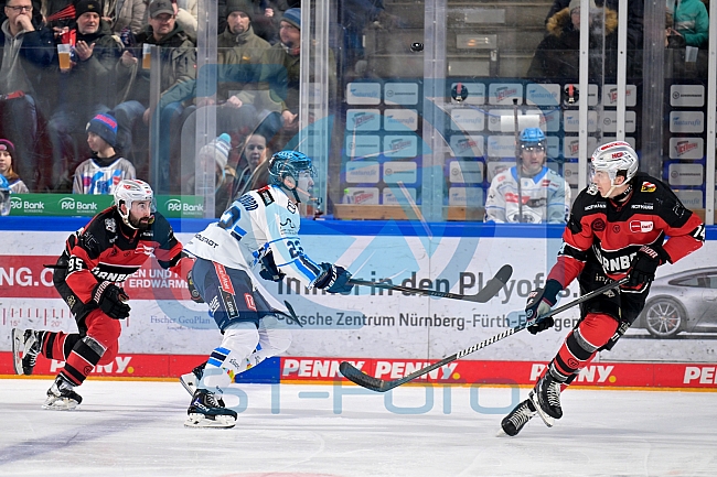 Eishockey, Herren, DEL, Saison 2025-2026, Spiel 39, Nürnberg Ice Tigers - ERC Ingolstadt, 11.01.2026