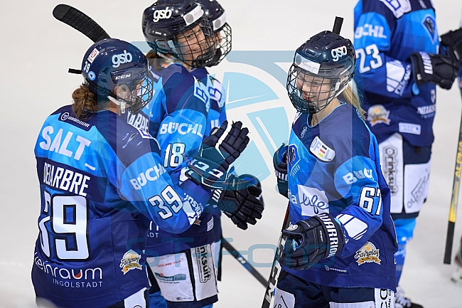 Eishockey, Frauen, DFEL, Saison 2020-2021, ERC Ingolstadt - Mad Dogs Mannheim, 30.01.2021