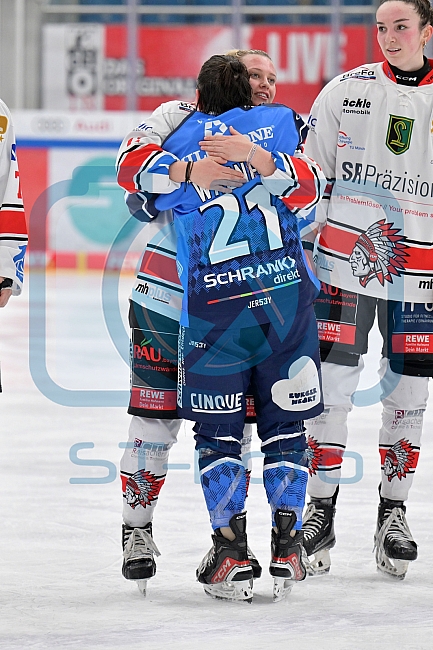 Eishockey, Frauen, DFEL, Playoffs, Finale, Spiel 3, Saison 2023-2024, ERC Ingolstadt - ECDC Memmingen Indians, 23.03.2024