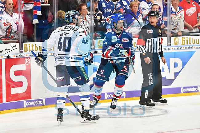 Adler Mannheim vs ERC Ingolstadt, Eishockey, DEL, Deutsche Eishockey Liga, Spieltag 10, 06.10.2017