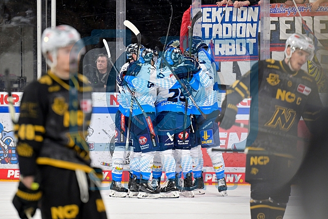 Eishockey, Herren, DEL, Saison 2024-2025, Playoffs Viertelfinale, Spiel 6, Nürnberg Ice Tigers - ERC Ingolstadt, 28.03.2025