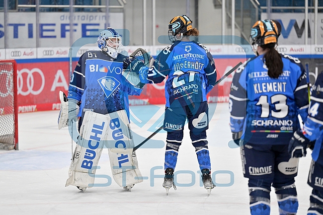 Eishockey, Frauen, DFEL, Saison 2023-2024, ERC Ingolstadt - Mad Dogs Mannheim, 18.02.2024
