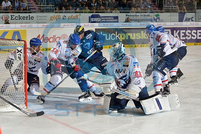 ERC Ingolstadt vs Adler Mannheim, Eishockey, DEL, Deutsche Eishockey Liga, Spieltag 2, 13.09.2015