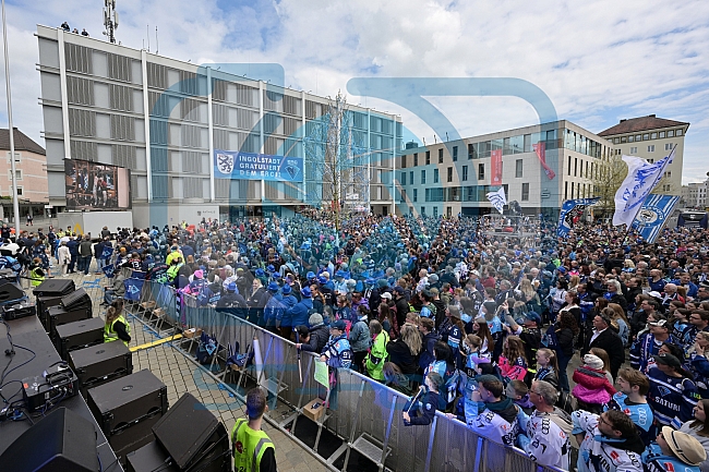 Eishockey, Herren, DEL, Saison 2022-2023, ERC Ingolstadt - Saisonabschlussfeier, 29.04.2023