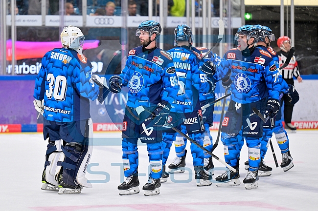 Eishockey, Herren, DEL, Saison 2025-2026, Spiel 7, ERC Ingolstadt - Straubing Tigers, 03.10.2025