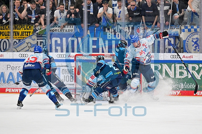 Eishockey, Herren, DEL, Saison 2022-2023, Playoff-Halbfinale - Spiel 5, ERC Ingolstadt - Adler Mannheim, 08.04.2023