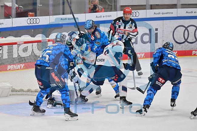 Eishockey, Herren, DEL, Saison 2025-2026, Playoffs Halbfinale, Spiel 5, ERC Ingolstadt - EHC Red Bull München, 25.09.2025