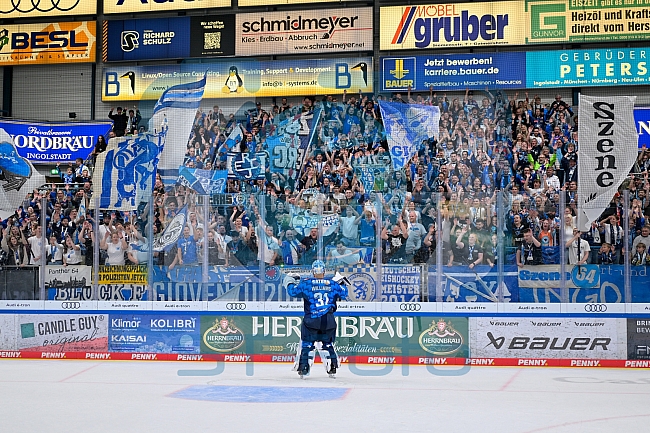 Eishockey, Herren, DEL, Saison 2025-2026, Playoffs Halbfinale, Spiel 3, ERC Ingolstadt - Grizzlys Wolfsburg, 19.09.2025