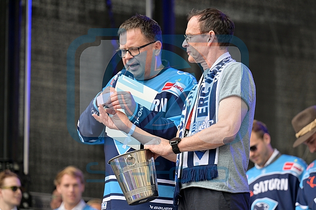 Eishockey, Herren, DEL, Saison 2022-2023, ERC Ingolstadt - Saisonabschlussfeier, 29.04.2023