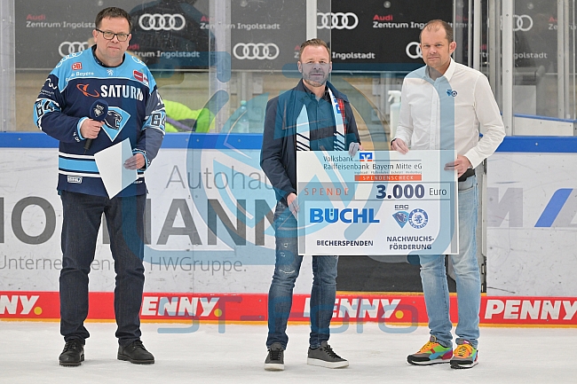 Eishockey, Herren, DEL, Saison 2022-2023, Playoff-Halbfinale - Spiel 1, ERC Ingolstadt - Adler Mannheim, 31.03.2023