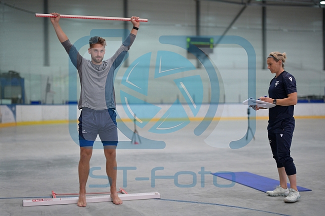 Eishockey, Herren, DEL, Saison 2023-2024, Vorbereitung, ERC Ingolstadt - Leistungstest, 05.08.2023