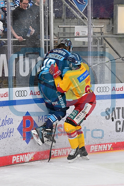 Eishockey, Herren, DEL, Saison 2022-2023, Playoff-Viertelfinale - Spiel 3, ERC Ingolstadt - Düsseldorfer EG, 19.03.2023