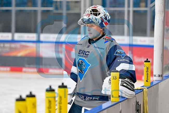 Eishockey, Herren, DEL, Saison 2024-2025, ERC Ingolstadt - Training mit Torwart Christian Heljanko, 28.01.2025